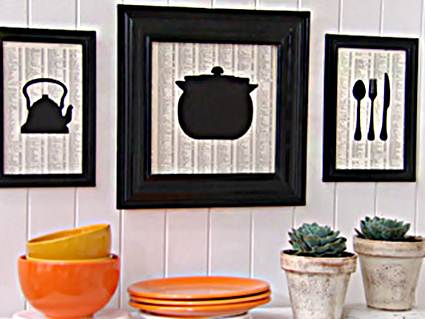 Decoración de paredes Decora las paredes de la cocina