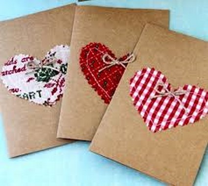 Sencillas tarjetas de San Valentín - ManualidadesManualidades