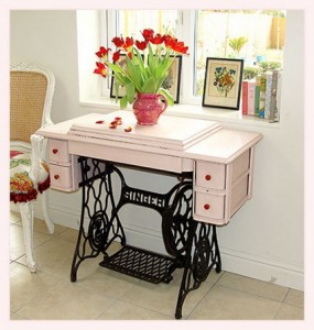 Antiguas máquinas de coser recicladas - ManualidadesManualidades