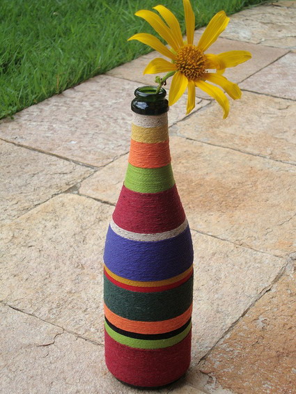 botella decorar