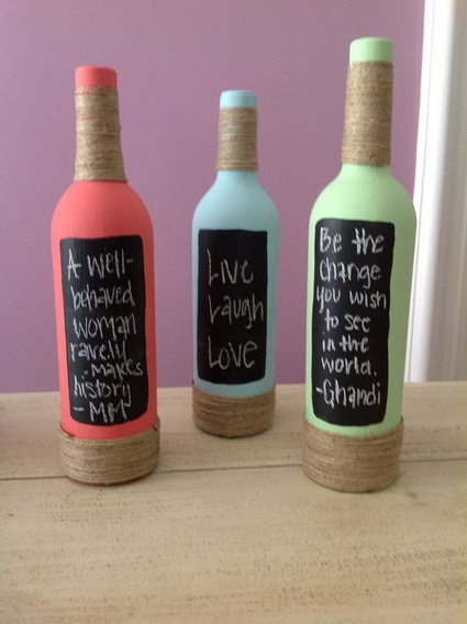 decoradas botellas