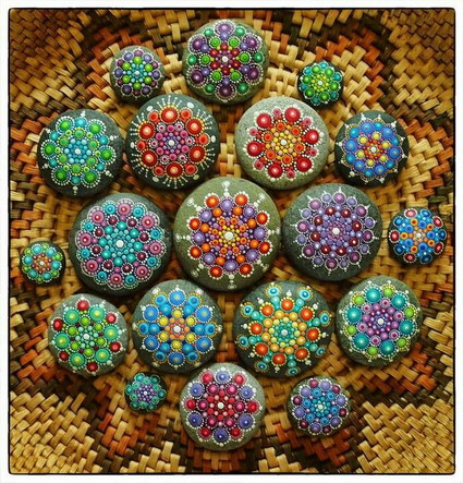 piedras mandalas