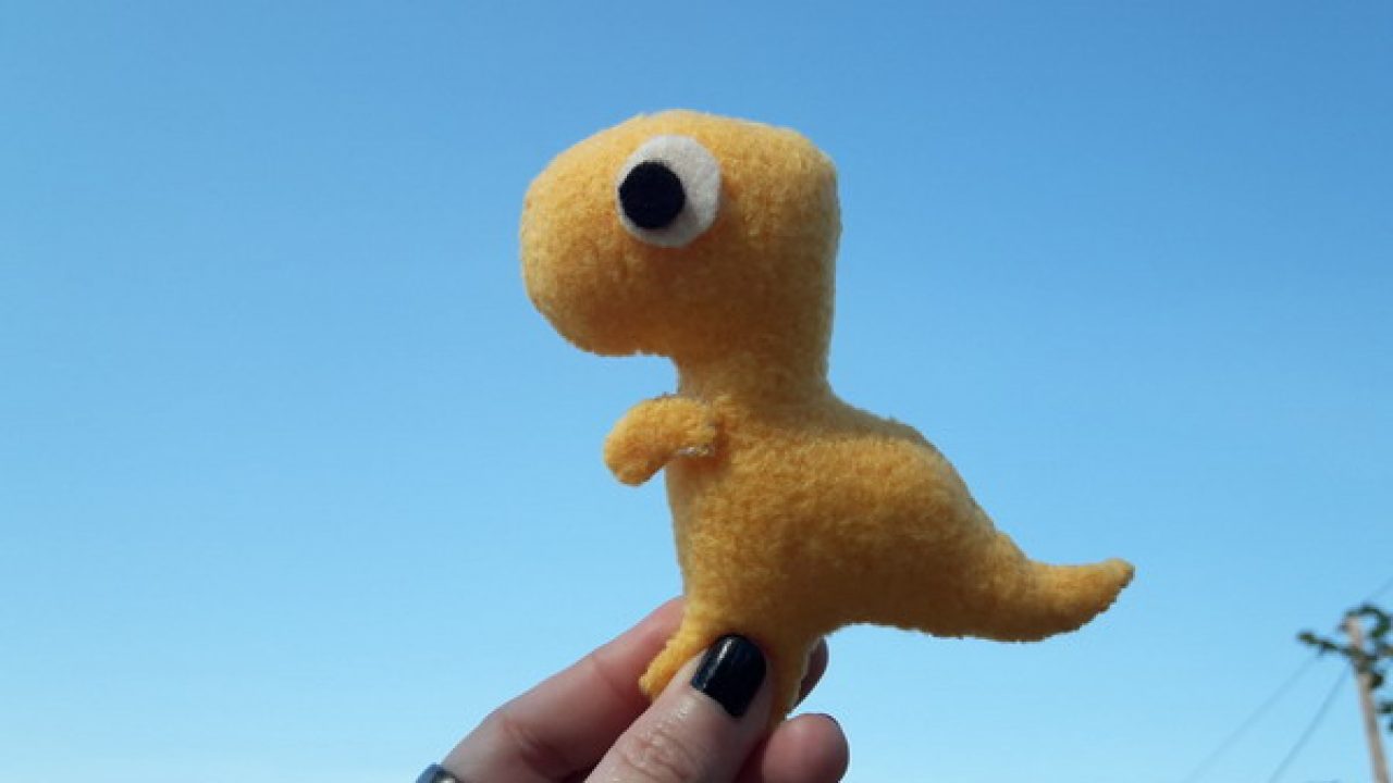 Cómo hacer un dinosaurio de fieltro - ManualidadesManualidades Cómo hacer un dinosaurio de fieltro - ManualidadesManualidades
